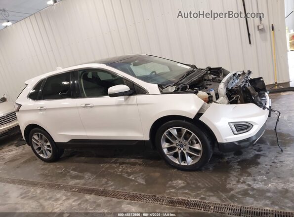 2FMPK4K98HBB52044 2017 FORD EDGE White Панорамний вид салону 360°