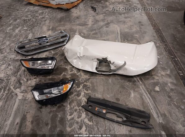 2FMPK4K98HBB52044 2017 FORD EDGE White Вид щитка приладів