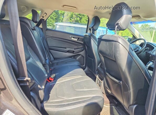 2FMPK4K98HBB90826 2017 FORD EDGE Gray Սալոնի հետևի տեսք