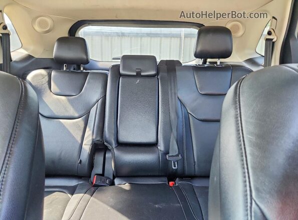 2FMPK4K98HBB90826 2017 FORD EDGE Gray Հետևի նստատեղերի տեսք