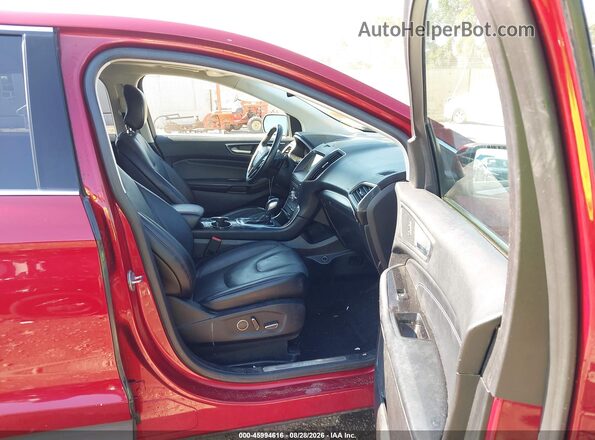 2FMPK4K98HBC67792 2017 FORD EDGE Red Սալոնի դիմացի տեսք