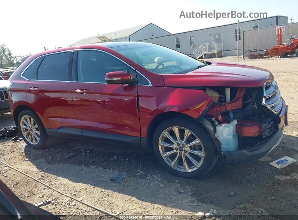 2FMPK4K98HBC67792 2017 FORD EDGE Red Սալոնի 360 աստիճան տեսք