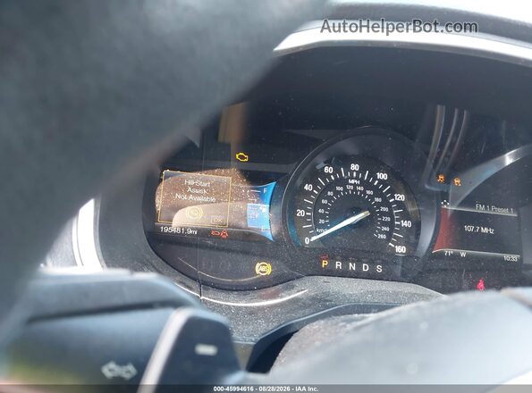 2FMPK4K98HBC67792 2017 FORD EDGE Red Հետևի նստատեղերի տեսք