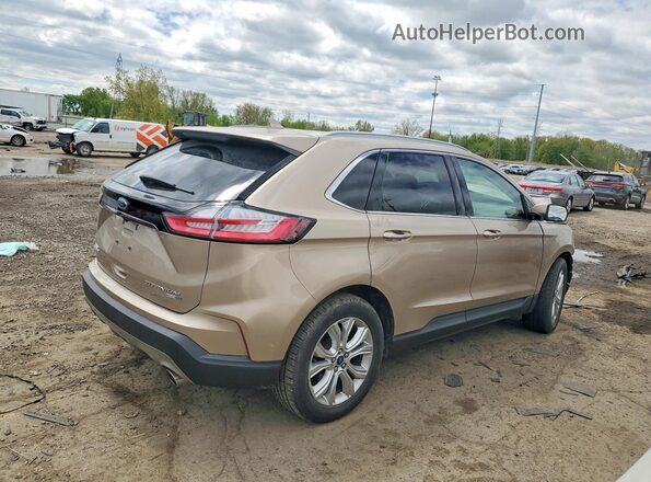 2FMPK4K98LBA41549 2020 FORD EDGE Gold Задня права чверть