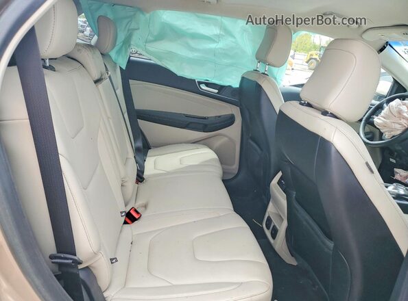 2FMPK4K98LBA41549 2020 FORD EDGE Gold Вид задньої частини салону