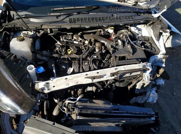 2FMPK4K98LBA86555 2020 FORD EDGE White უკანა სალონის ხედი