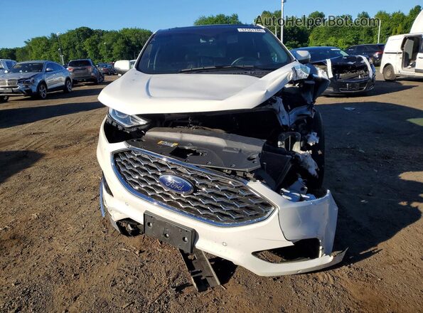 2FMPK4K98LBA86555 2020 FORD EDGE White წინა ხედი