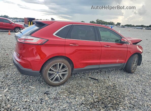 2FMPK4K98LBB59522 2020 FORD EDGE Red Задня права чверть