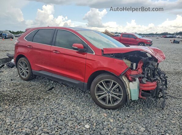 2FMPK4K98LBB59522 2020 FORD EDGE Red Передня права чверть