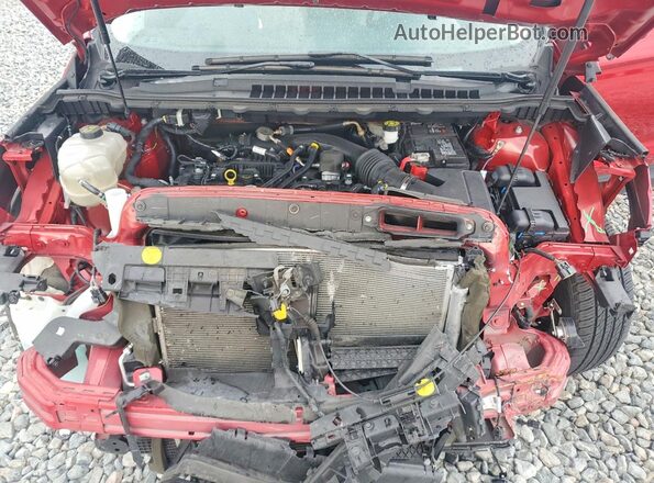 2FMPK4K98LBB59522 2020 FORD EDGE Red Вид задньої частини салону