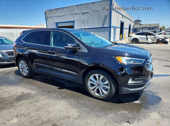 2FMPK4K98NBB04961 2022 FORD EDGE Black წინა მარჯვენა