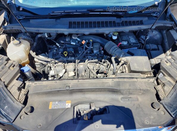 2FMPK4K98NBB04961 2022 FORD EDGE Black ძრავის განყოფილების ხედი