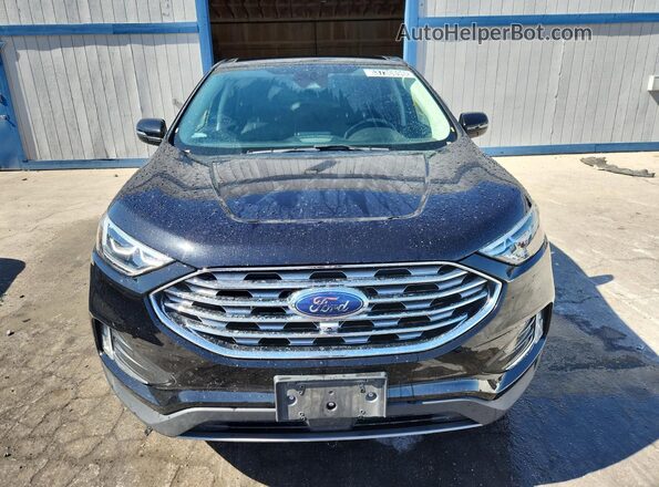 2FMPK4K98NBB04961 2022 FORD EDGE Black სალონის 360-გრადუსიანი ხედი