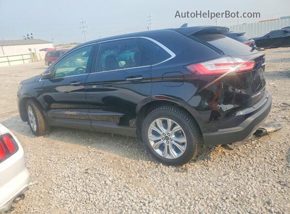 2FMPK4K98PBA26958 2023 FORD EDGE Black Tył lewy