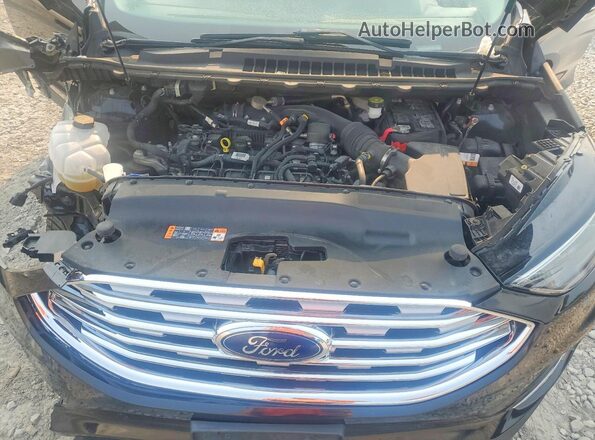 2FMPK4K98PBA26958 2023 FORD EDGE Black Widok komory silnika