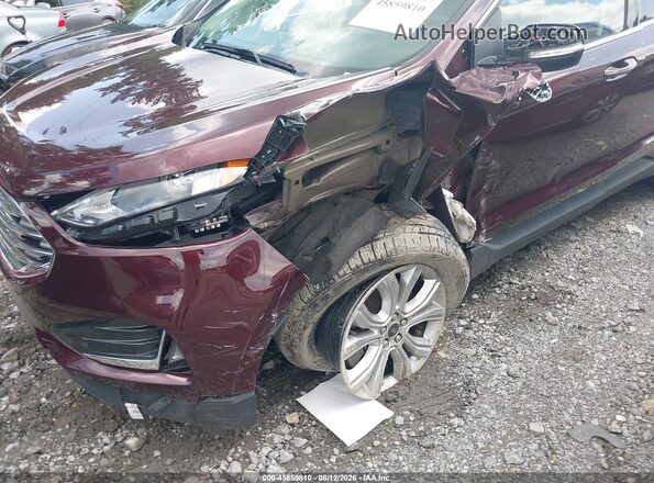 2FMPK4K98PBA58406 2023 FORD EDGE Red Вид спереду