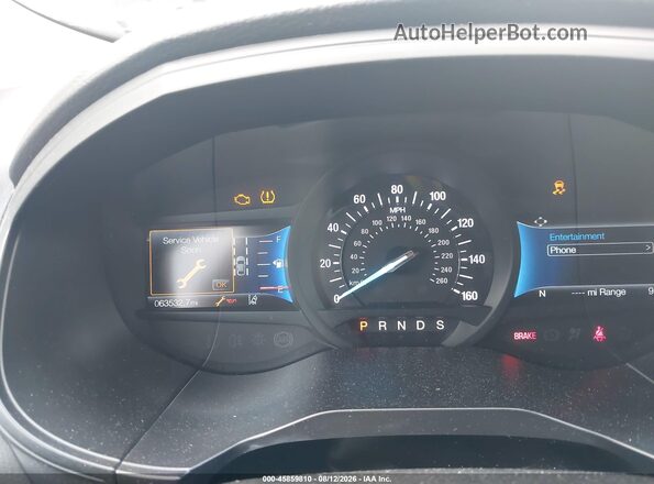2FMPK4K98PBA58406 2023 FORD EDGE Red Вид задніх сидінь