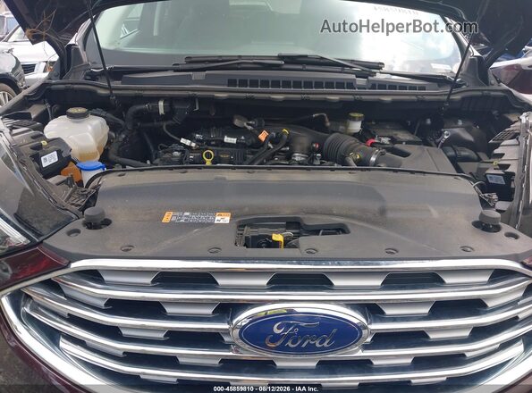 2FMPK4K98PBA58406 2023 FORD EDGE Red Вид ззаду