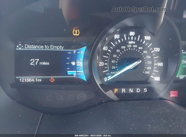 2FMPK4K99GBB06642 2016 FORD EDGE Red Вид задніх сидінь
