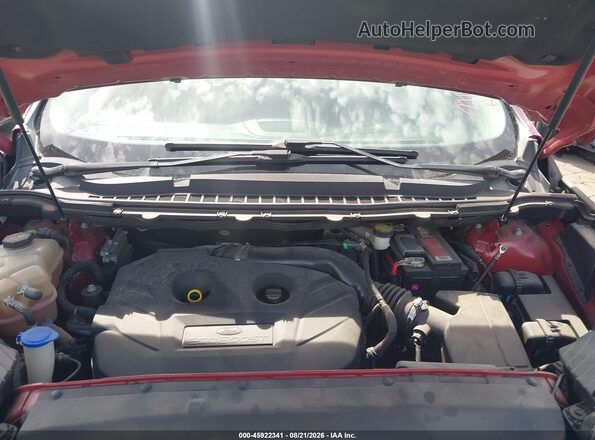2FMPK4K99GBB06642 2016 FORD EDGE Red Вид ззаду