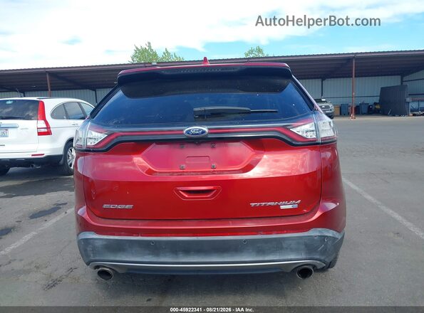 2FMPK4K99GBB06642 2016 FORD EDGE Red 
