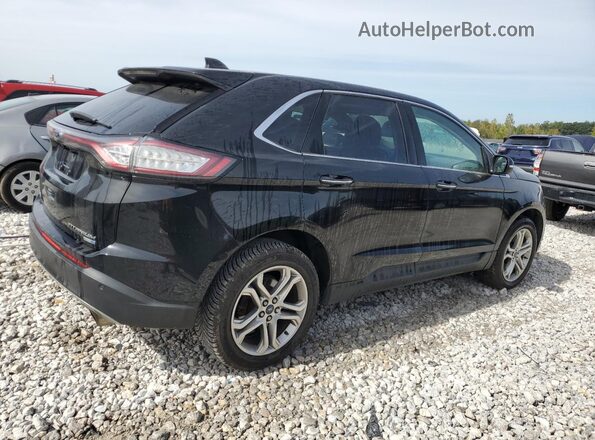 2FMPK4K99HBB58306 2017 FORD EDGE Black Tył prawy