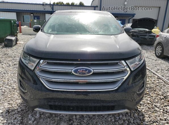 2FMPK4K99HBB58306 2017 FORD EDGE Black Widok z przodu