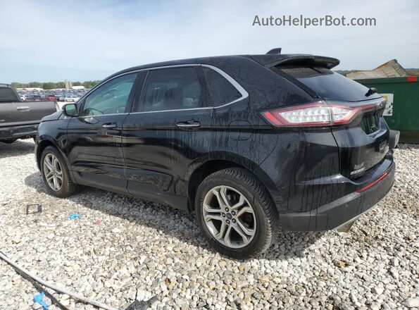 2FMPK4K99HBB58306 2017 FORD EDGE Black Tył lewy