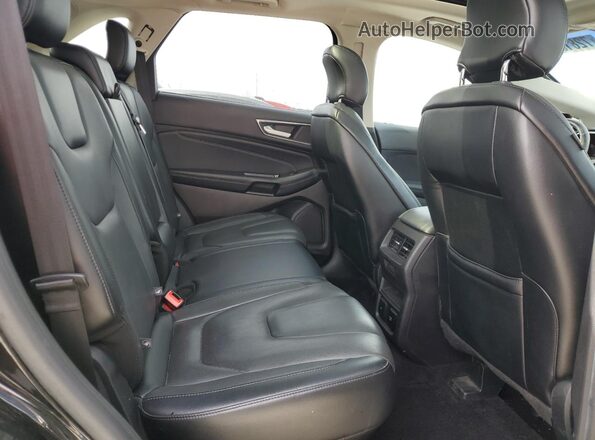2FMPK4K99HBB58306 2017 FORD EDGE Black Widok wnętrza z tyłu