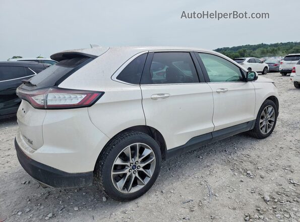 2FMPK4K99HBB76367 2017 FORD EDGE White Հետևի աջ