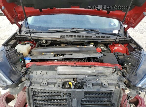 2FMPK4K99KBB48589 2019 FORD EDGE Red ძრავის განყოფილების ხედი
