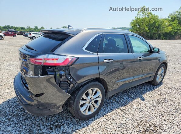 2FMPK4K99KBB54165 2019 FORD EDGE Gray Задня права чверть