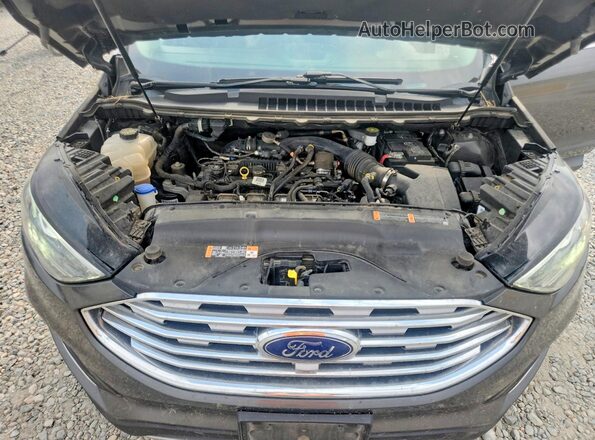 2FMPK4K99KBC02649 2019 FORD EDGE Charcoal Engine compartment view