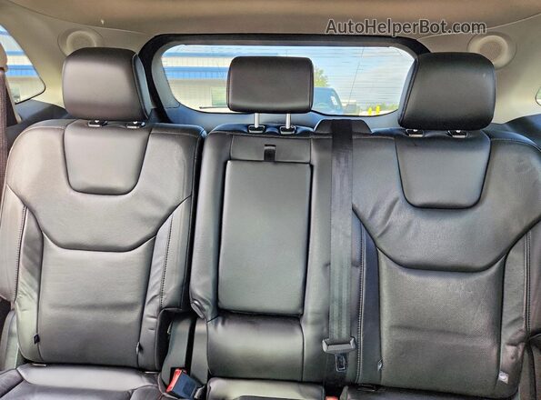 2FMPK4K99KBC11819 2019 FORD EDGE Белый Вид задних сидений