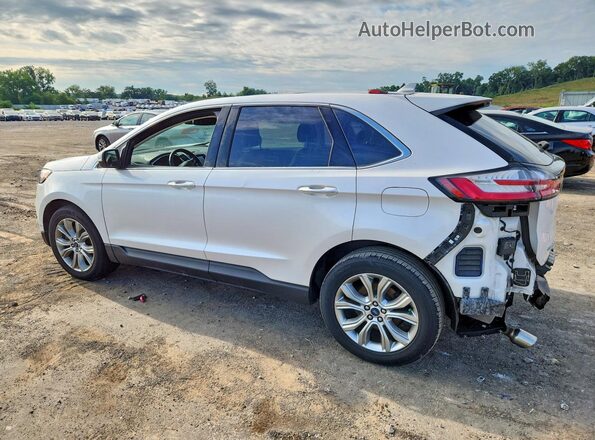 2FMPK4K99KBC11819 2019 FORD EDGE Белый Задняя левая четверть