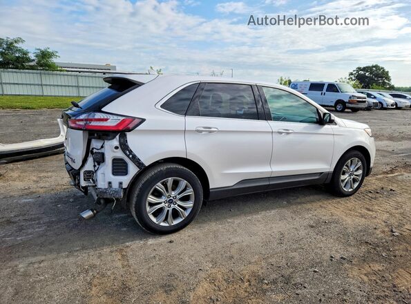 2FMPK4K99KBC11819 2019 FORD EDGE Белый Задняя правая четверть