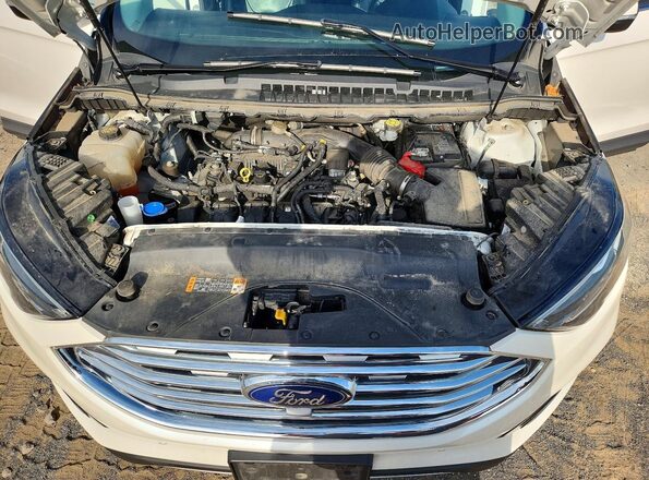 2FMPK4K99KBC11819 2019 FORD EDGE Белый Вид подкапотного пространства