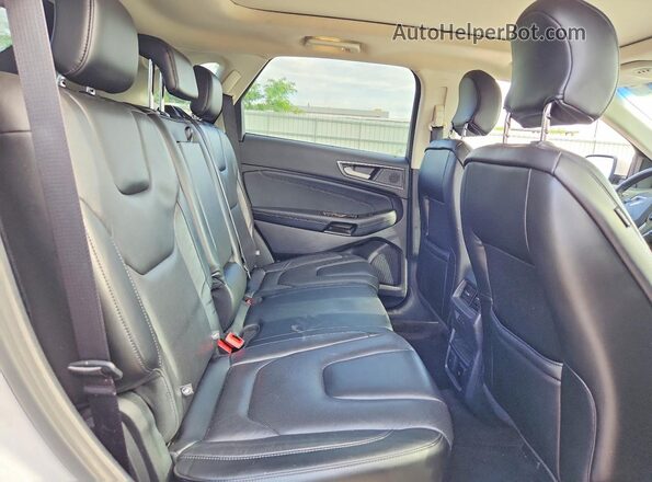2FMPK4K99KBC11819 2019 FORD EDGE Белый Вид задней части салона