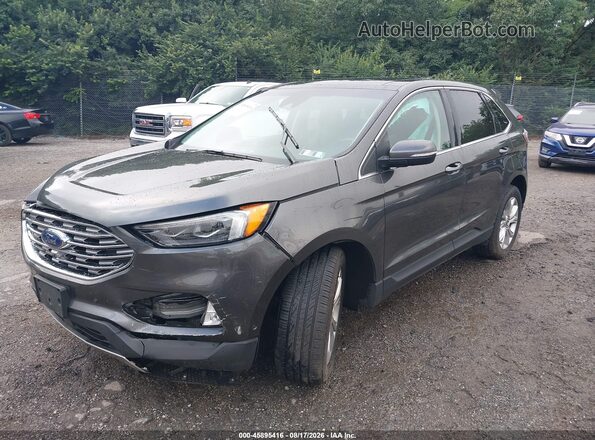 2FMPK4K99LBA65911 2020 FORD EDGE Серый Передняя левая четверть