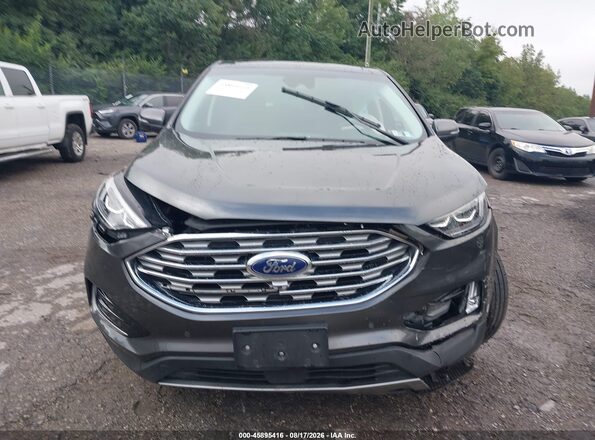 2FMPK4K99LBA65911 2020 FORD EDGE Серый Вид задней части салона