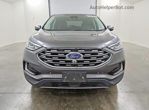 2FMPK4K99NBA38520 2022 FORD EDGE Gray Widok z przodu