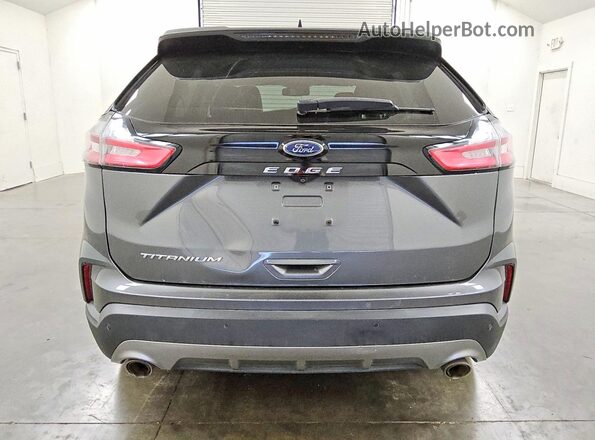 2FMPK4K99NBA38520 2022 FORD EDGE Gray Widok z tyłu