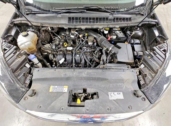 2FMPK4K99NBA38520 2022 FORD EDGE Gray Widok komory silnika