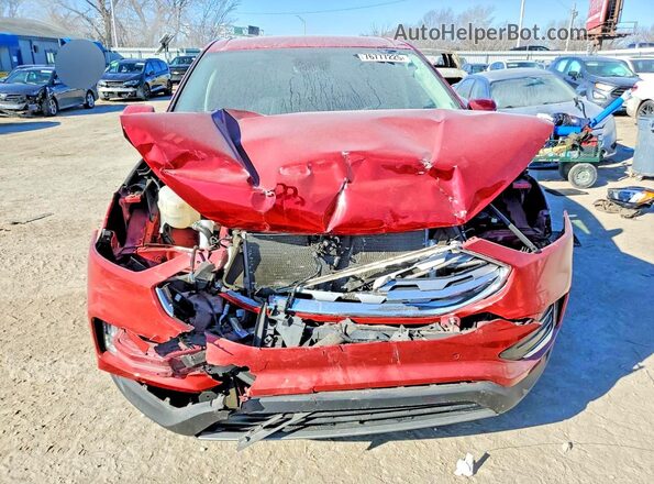 2FMPK4K99RBA89070 2024 FORD EDGE Red წინა ხედი