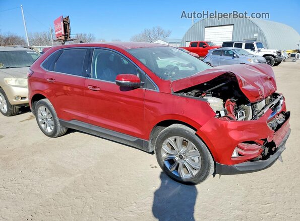 2FMPK4K99RBA89070 2024 FORD EDGE Red წინა მარჯვენა