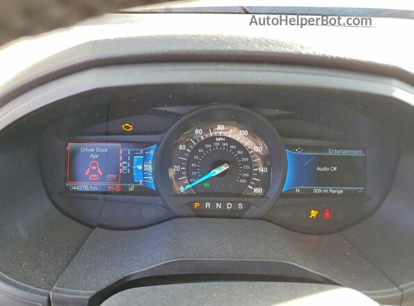 2FMPK4K99RBA89070 2024 FORD EDGE Red ხელსაწყოთა პანელის ხედი
