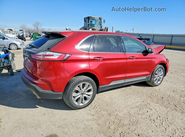 2FMPK4K99RBA89070 2024 FORD EDGE Red უკანა მარჯვენა