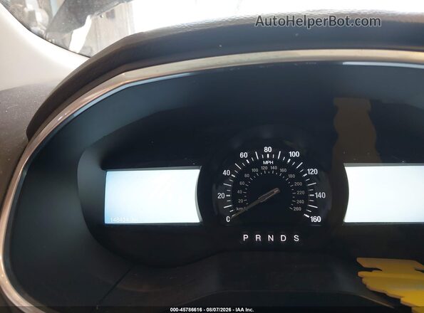 2FMPK4K9XHBB46956 2017 FORD EDGE Black უკანა სავარძლების ხედი