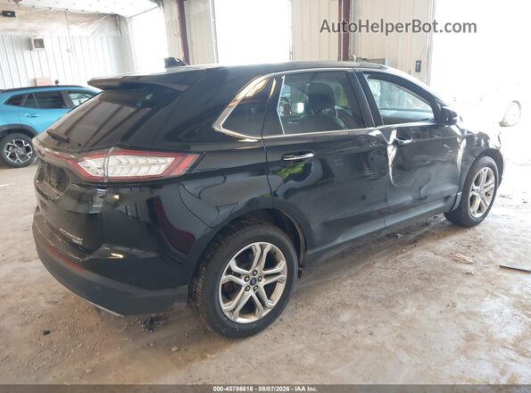 2FMPK4K9XHBB46956 2017 FORD EDGE Black უკანა მარჯვენა