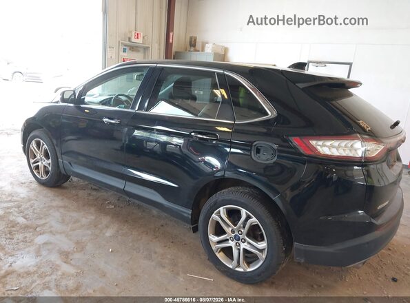 2FMPK4K9XHBB46956 2017 FORD EDGE Black უკანა მარცხენა